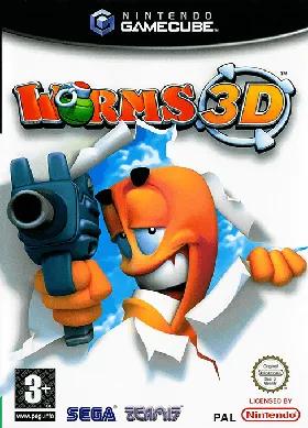 Worms 3D box cover front